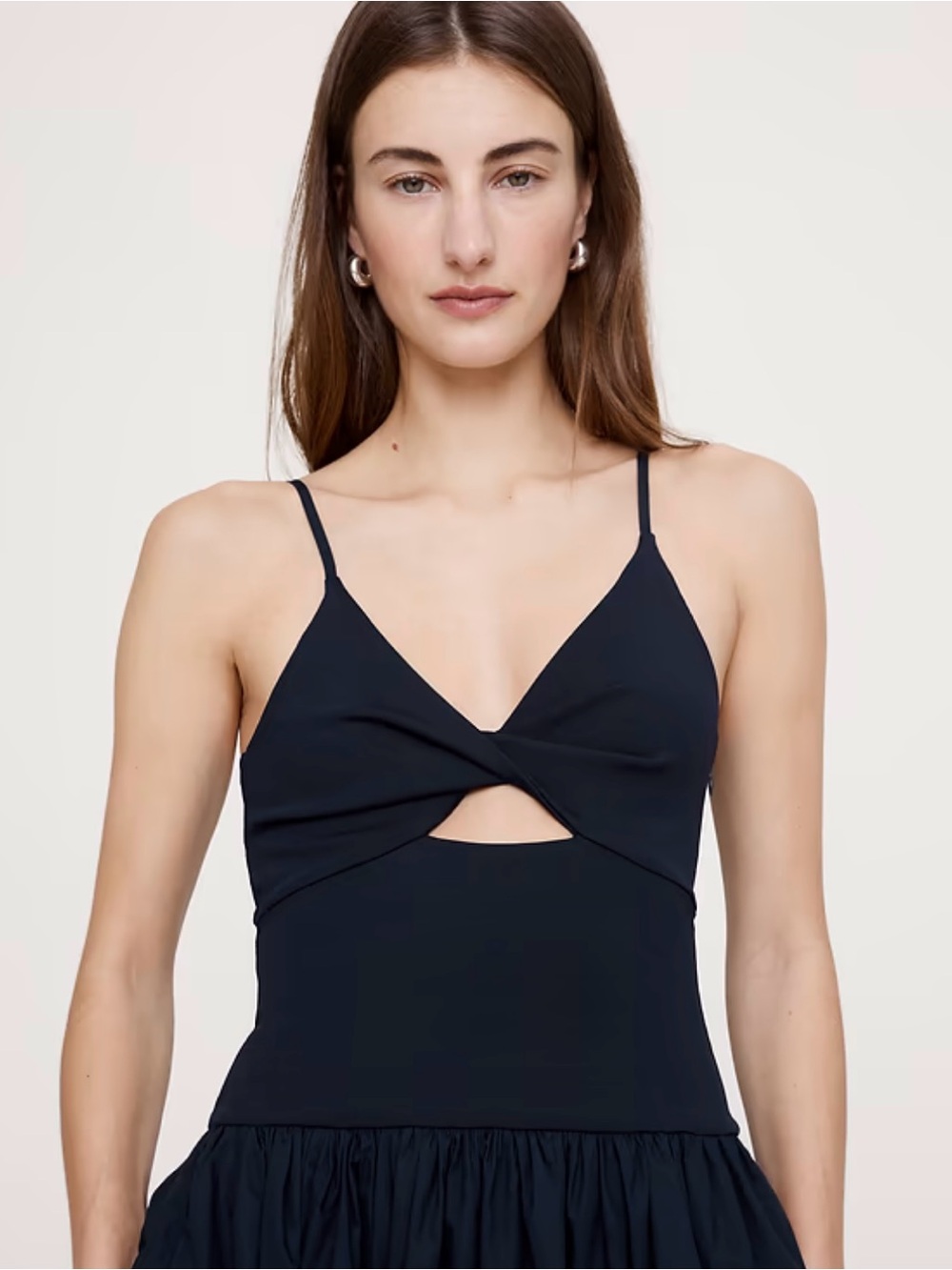 Banana Republic Jersey & Poplin Maxi dress - Picture 7 of 8